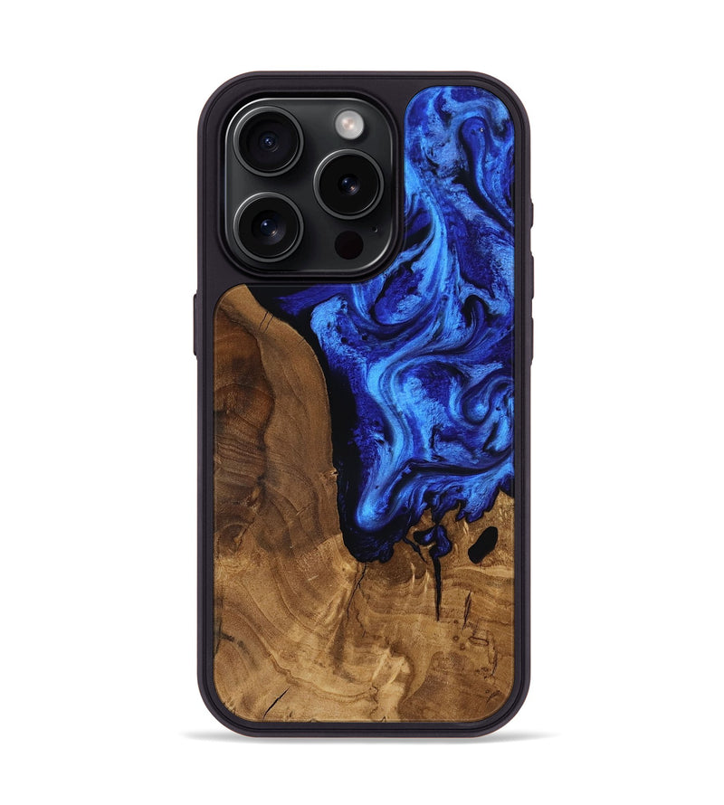 iPhone 15 Pro Wood Phone Case - Jude (Ancient Olive, 818665)