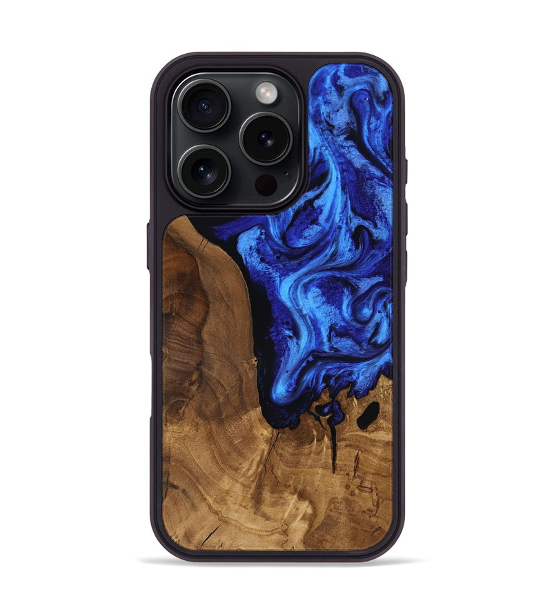 iPhone 16 Pro Wood Phone Case - Jude (Ancient Olive, 818665)