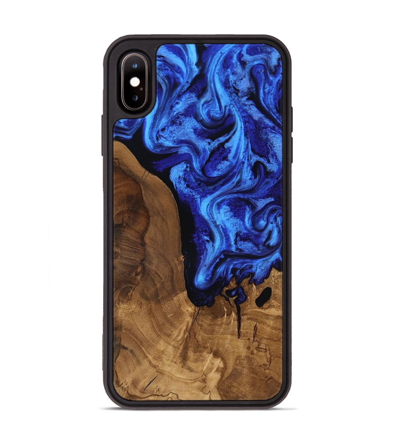 iPhone Xs Max Wood Phone Case - Jude (Ancient Olive, 818665)