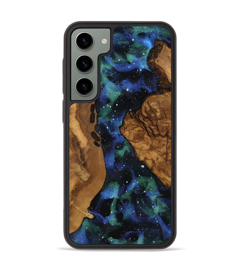 Galaxy S23 Plus Wood Phone Case - Patti (Ancient Olive, 818666)