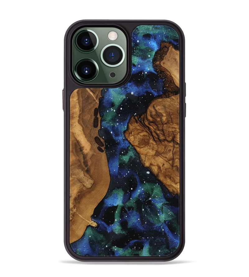 iPhone 13 Pro Max Wood Phone Case - Patti (Ancient Olive, 818666)