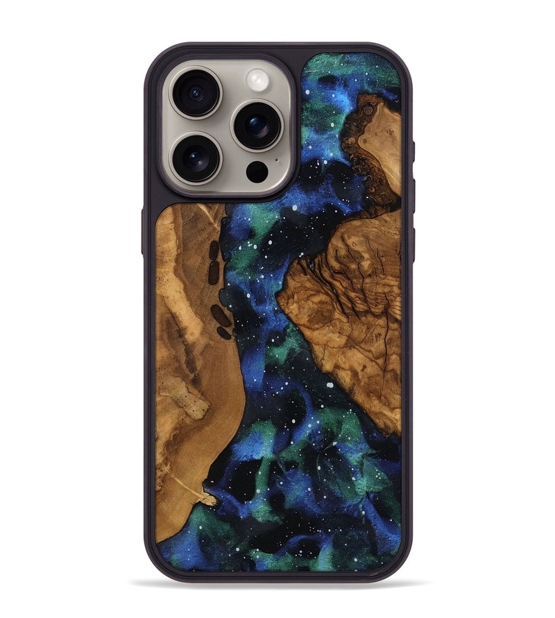 iPhone 15 Pro Max Wood Phone Case - Patti (Ancient Olive, 818666)