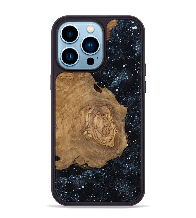 iPhone 14 Pro Max Wood Phone Case - Joretta (Ancient Olive, 818667)
