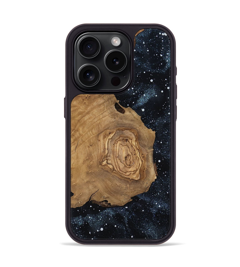 iPhone 15 Pro Wood Phone Case - Joretta (Ancient Olive, 818667)