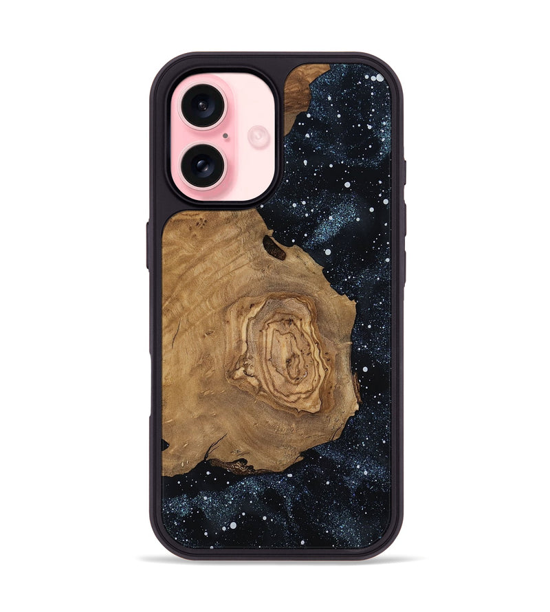 iPhone 16 Wood Phone Case - Joretta (Ancient Olive, 818667)