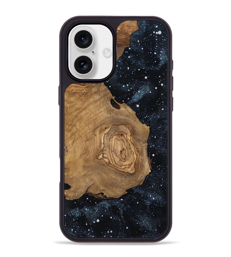 iPhone 16 Plus Wood Phone Case - Joretta (Ancient Olive, 818667)