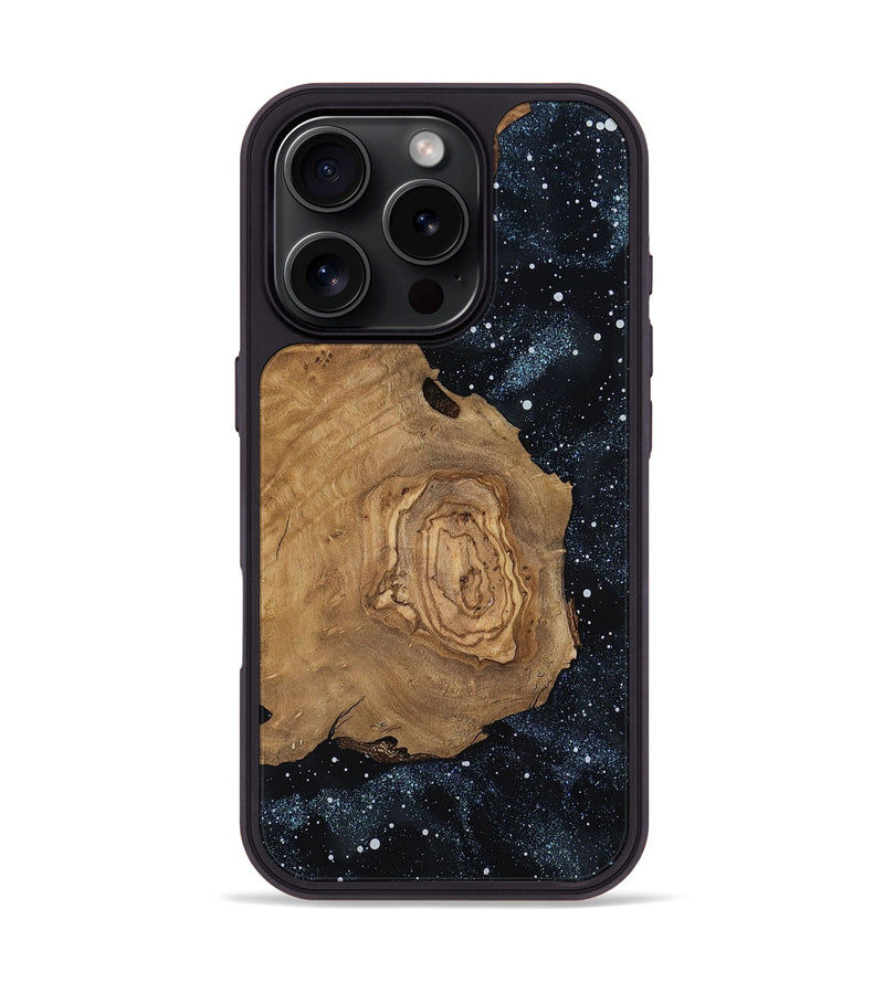 iPhone 16 Pro Wood Phone Case - Joretta (Ancient Olive, 818667)