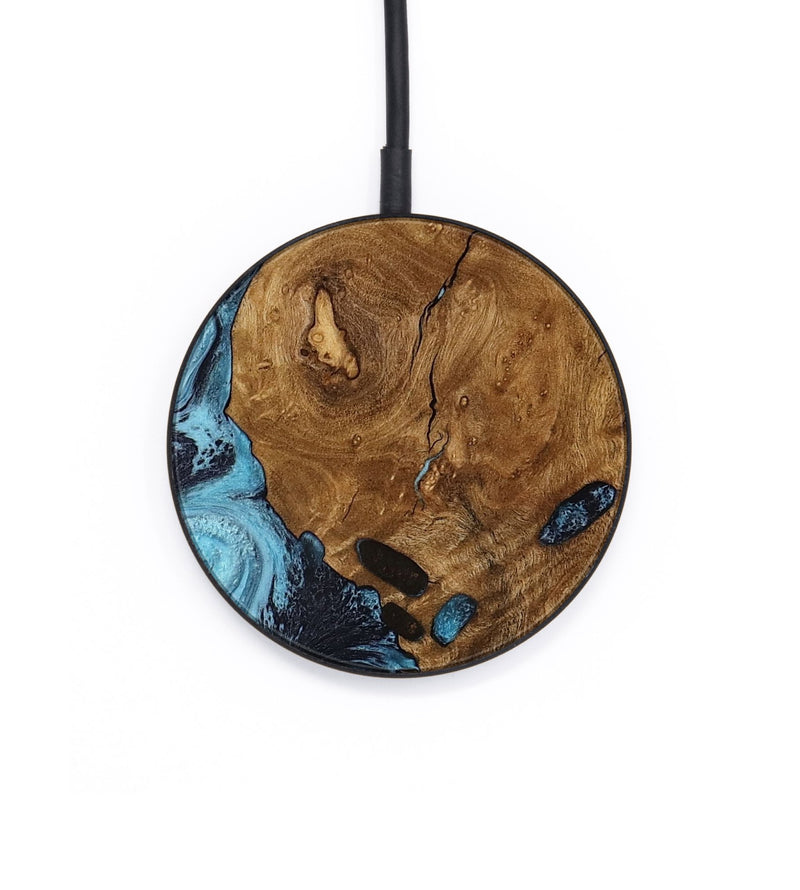 Circle Wood Wireless Charger - Trisha (Ancient Olive, 818668)