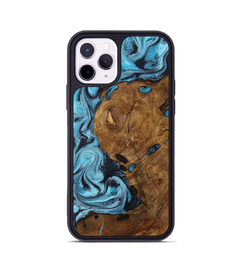 iPhone 11 Pro Wood Phone Case - Trisha (Ancient Olive, 818668)
