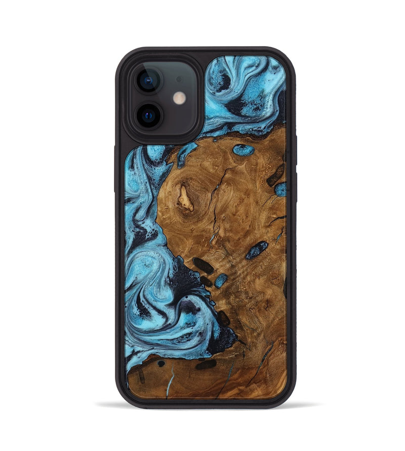 iPhone 12 Wood Phone Case - Trisha (Ancient Olive, 818668)