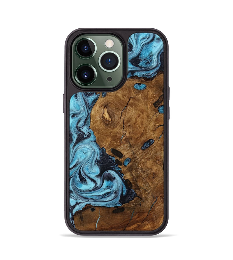 iPhone 13 Pro Wood Phone Case - Trisha (Ancient Olive, 818668)
