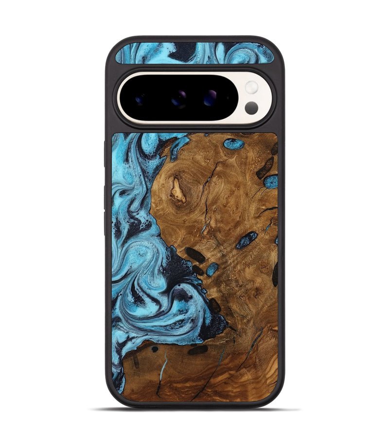 Pixel 9 Wood Phone Case - Trisha (Ancient Olive, 818668)