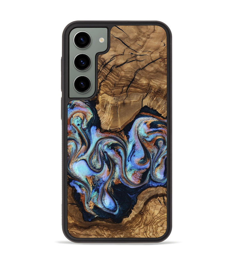Galaxy S23 Plus Wood Phone Case - Avianna (Ancient Olive, 818669)
