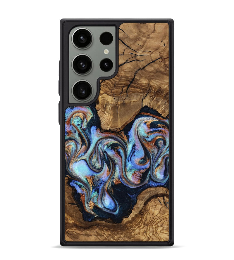Galaxy S24 Ultra Wood Phone Case - Avianna (Ancient Olive, 818669)