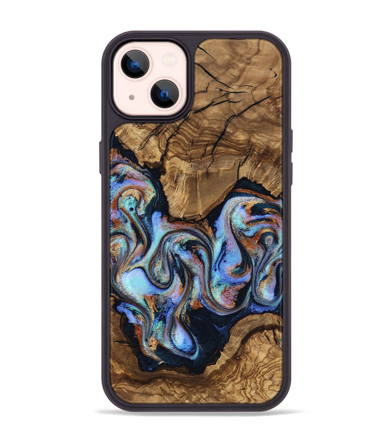 iPhone 14 Plus Wood Phone Case - Avianna (Ancient Olive, 818669)