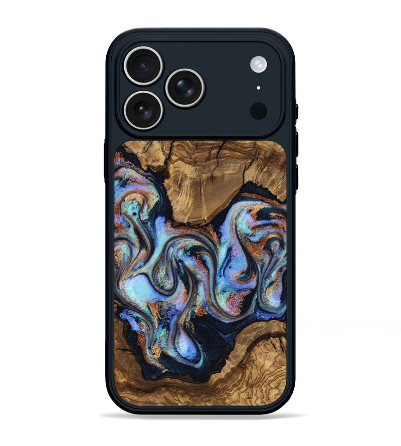 iPhone 17 Pro Max Wood Phone Case - Avianna (Ancient Olive, 818669)