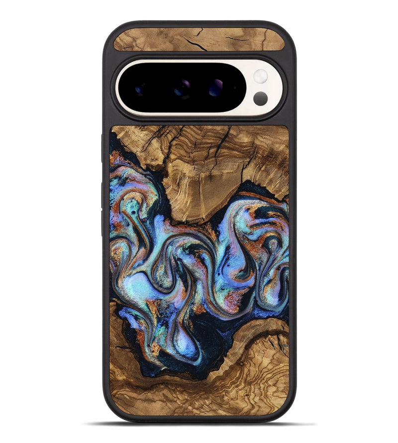 Pixel 9 Pro XL Wood Phone Case - Avianna (Ancient Olive, 818669)