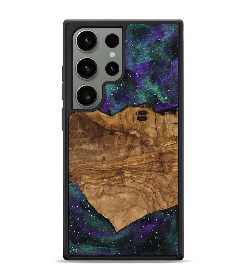 Galaxy S24 Ultra Wood Phone Case - Joann (Ancient Olive, 818670)