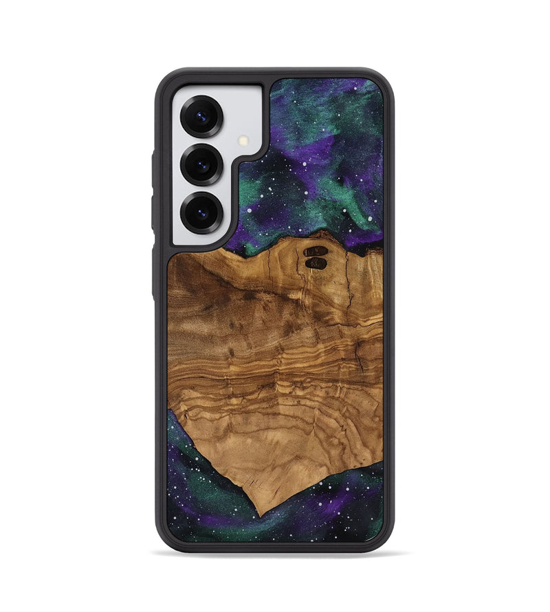 Galaxy S25 Wood Phone Case - Joann (Ancient Olive, 818670)