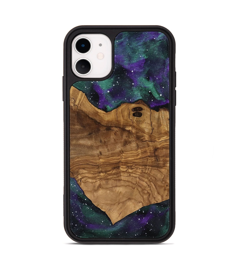 iPhone 11 Wood Phone Case - Joann (Ancient Olive, 818670)