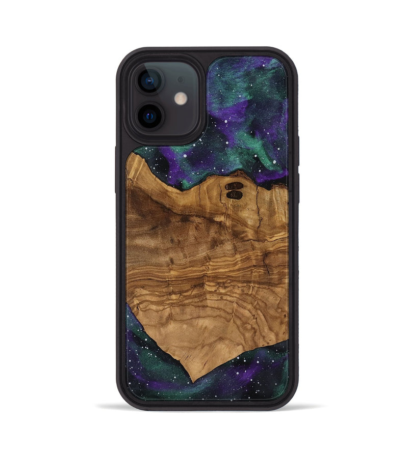 iPhone 12 Wood Phone Case - Joann (Ancient Olive, 818670)