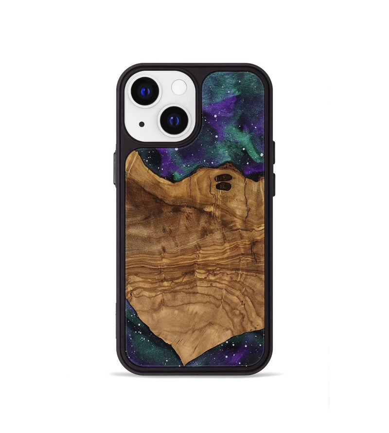 iPhone 13 mini Wood Phone Case - Joann (Ancient Olive, 818670)