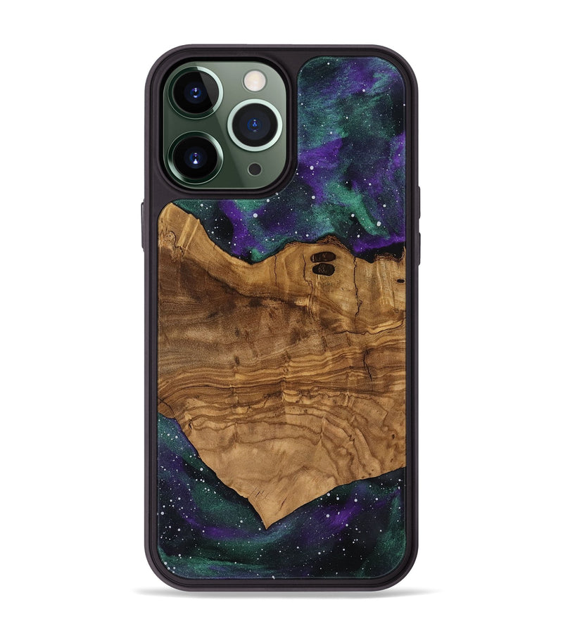 iPhone 13 Pro Max Wood Phone Case - Joann (Ancient Olive, 818670)