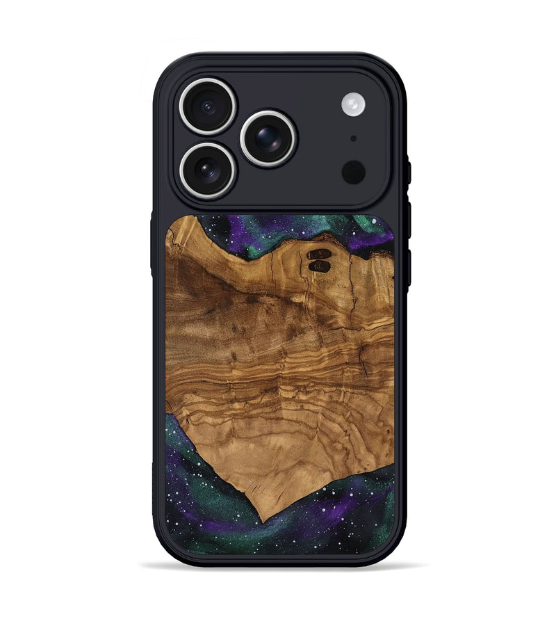 iPhone 17 Pro Wood Phone Case - Joann (Ancient Olive, 818670)