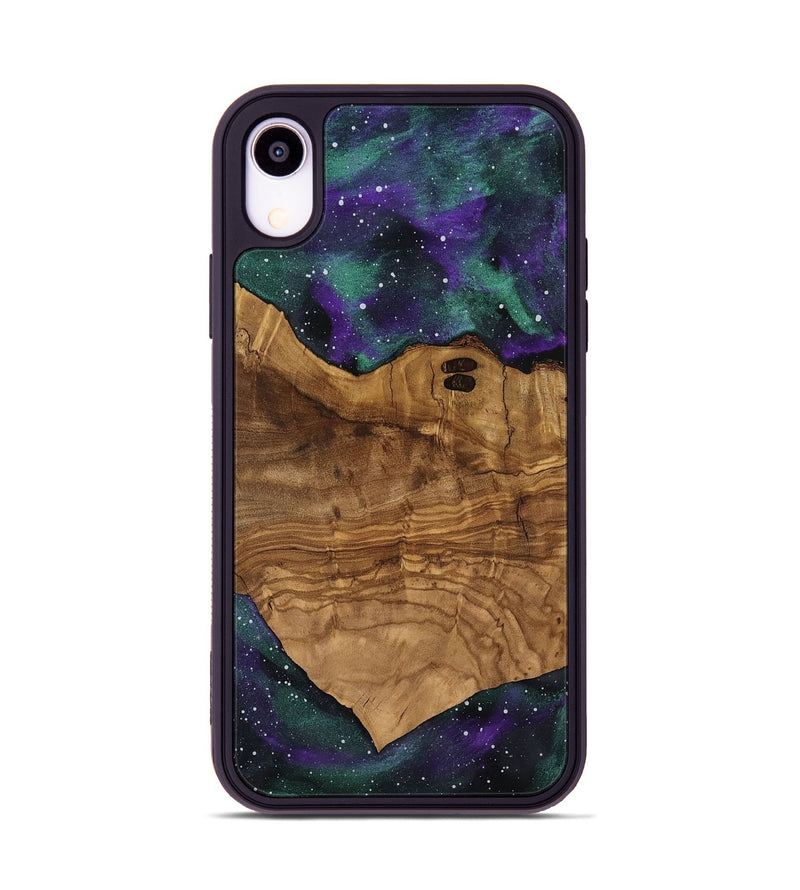 iPhone Xr Wood Phone Case - Joann (Ancient Olive, 818670)