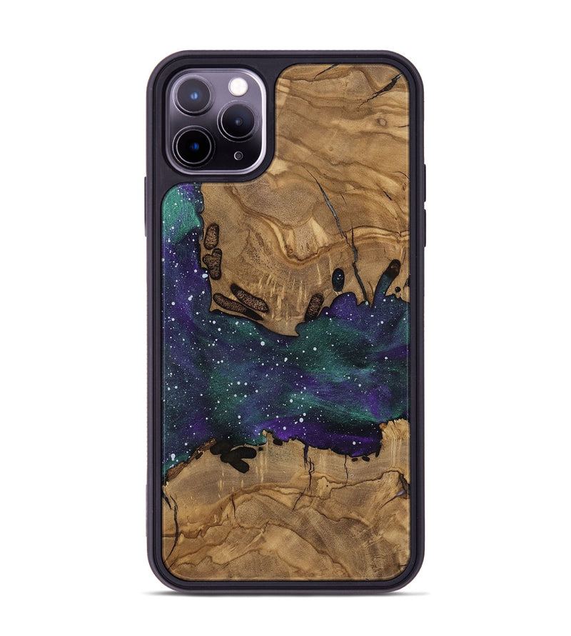 iPhone 11 Pro Max Wood Phone Case - Greg (Ancient Olive, 818671)
