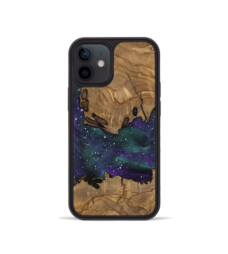 iPhone 12 mini Wood Phone Case - Greg (Ancient Olive, 818671)
