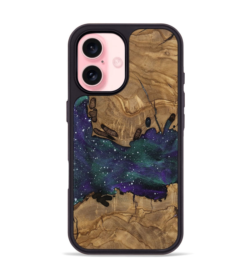 iPhone 16 Wood Phone Case - Greg (Ancient Olive, 818671)
