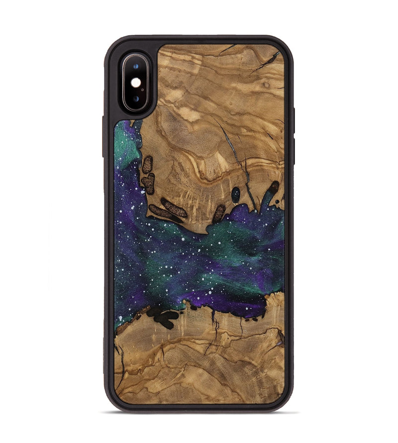 iPhone Xs Max Wood Phone Case - Greg (Ancient Olive, 818671)