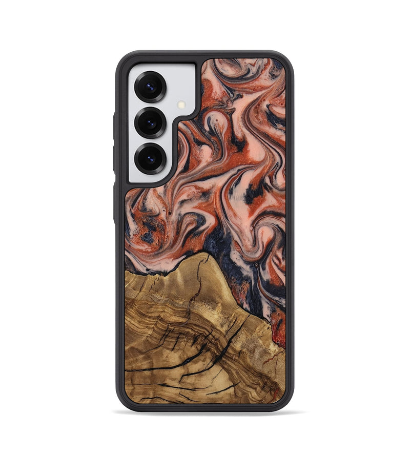 Galaxy S25 Wood Phone Case - Ardith (Ancient Olive, 818672)