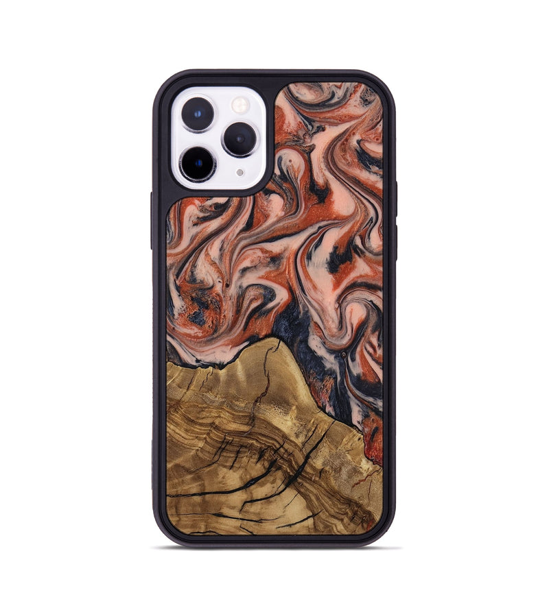 iPhone 11 Pro Wood Phone Case - Ardith (Ancient Olive, 818672)