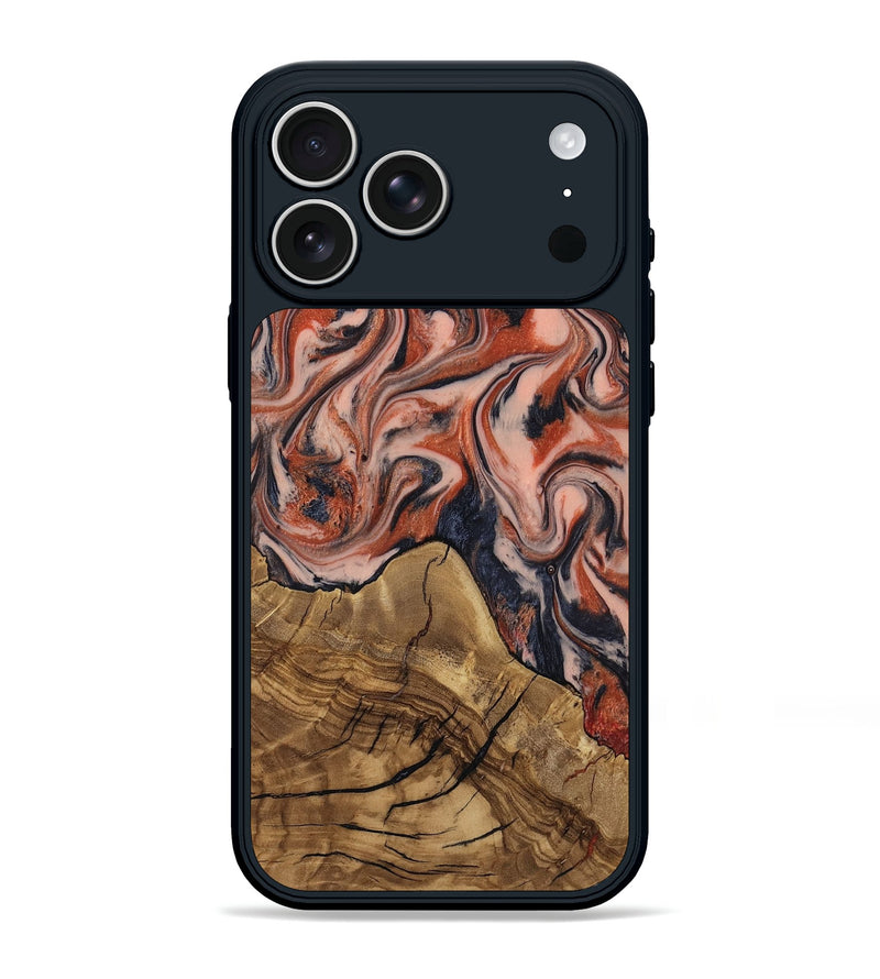 iPhone 17 Pro Max Wood Phone Case - Ardith (Ancient Olive, 818672)