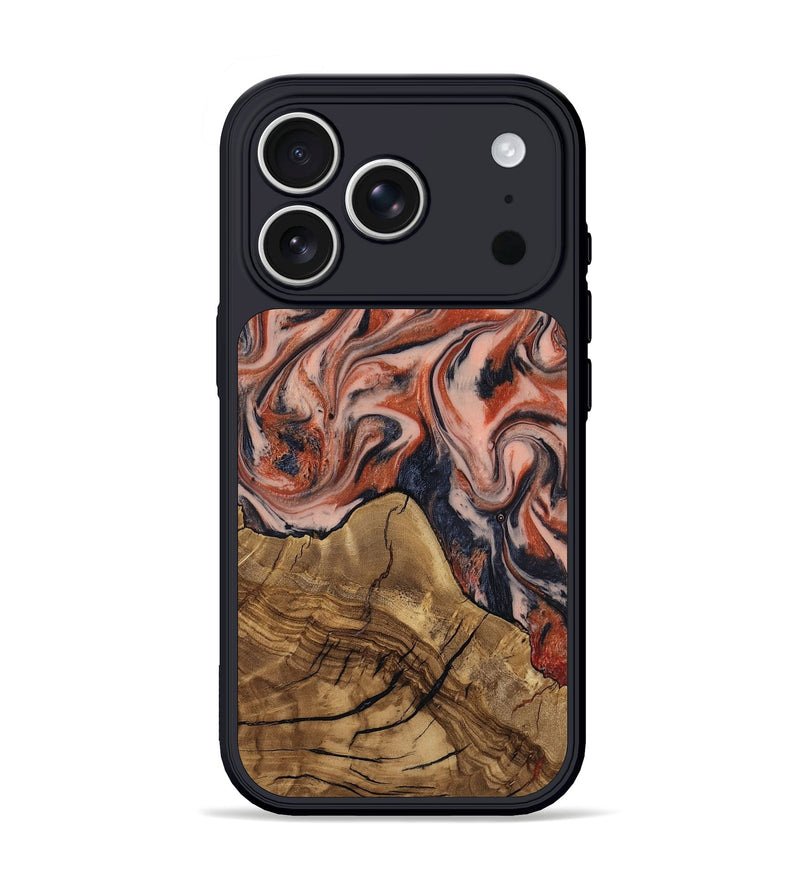 iPhone 17 Pro Wood Phone Case - Ardith (Ancient Olive, 818672)