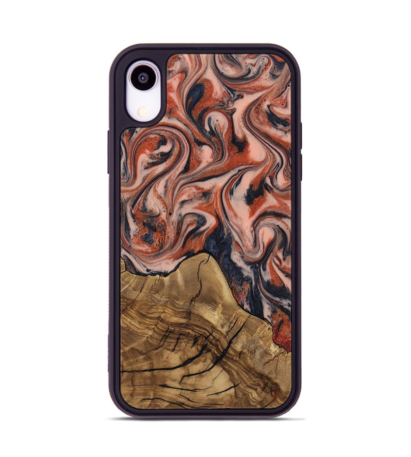 iPhone Xr Wood Phone Case - Ardith (Ancient Olive, 818672)