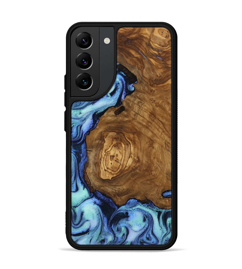 Galaxy S22 Plus Wood Phone Case - Wren (Ancient Olive, 818673)