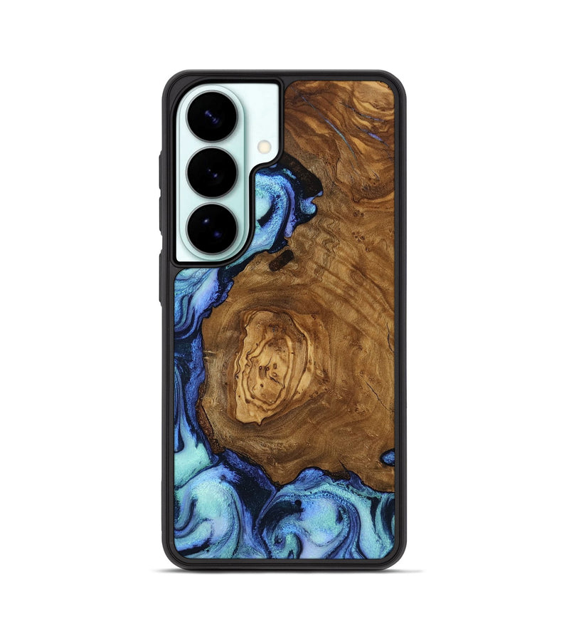 Galaxy S26 Wood Phone Case - Wren (Ancient Olive, 818673)