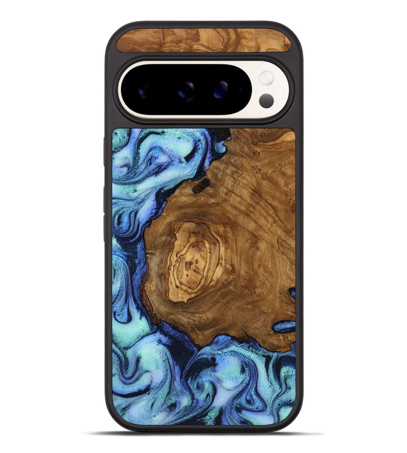 Pixel 9 Pro XL Wood Phone Case - Wren (Ancient Olive, 818673)