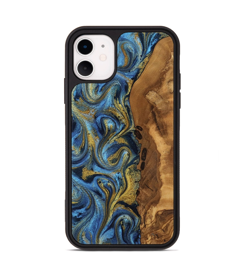 iPhone 11 Wood Phone Case - Arminta (Ancient Olive, 818674)