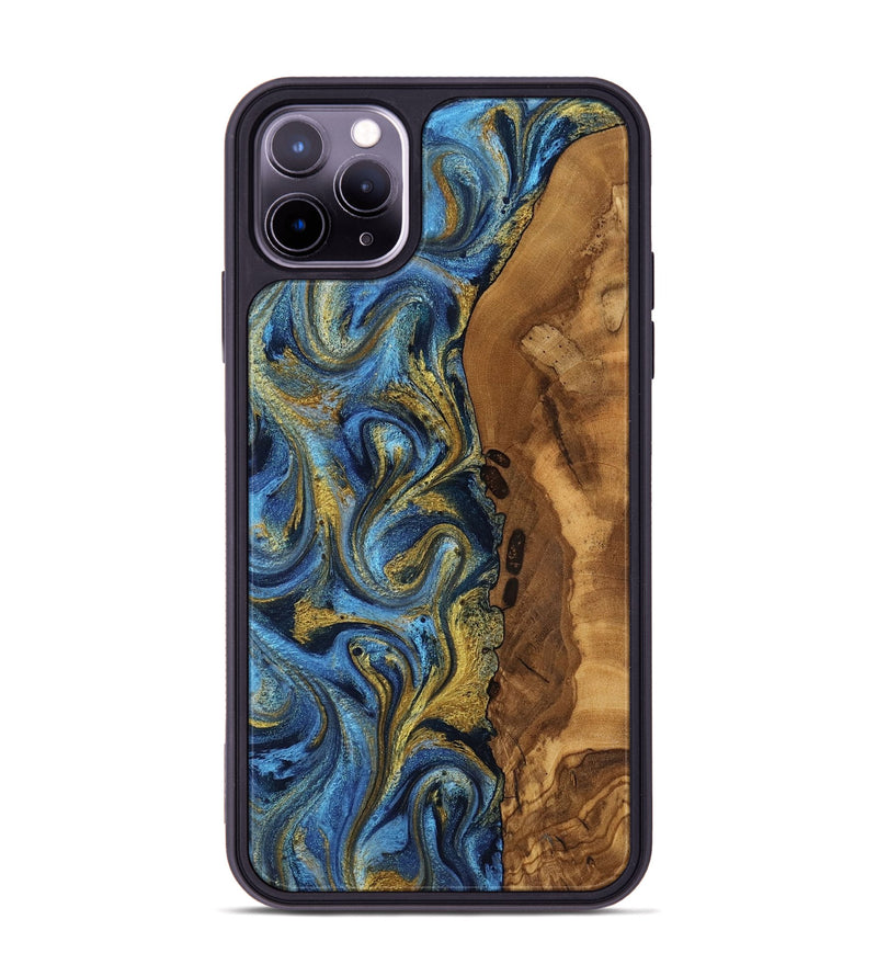 iPhone 11 Pro Max Wood Phone Case - Arminta (Ancient Olive, 818674)