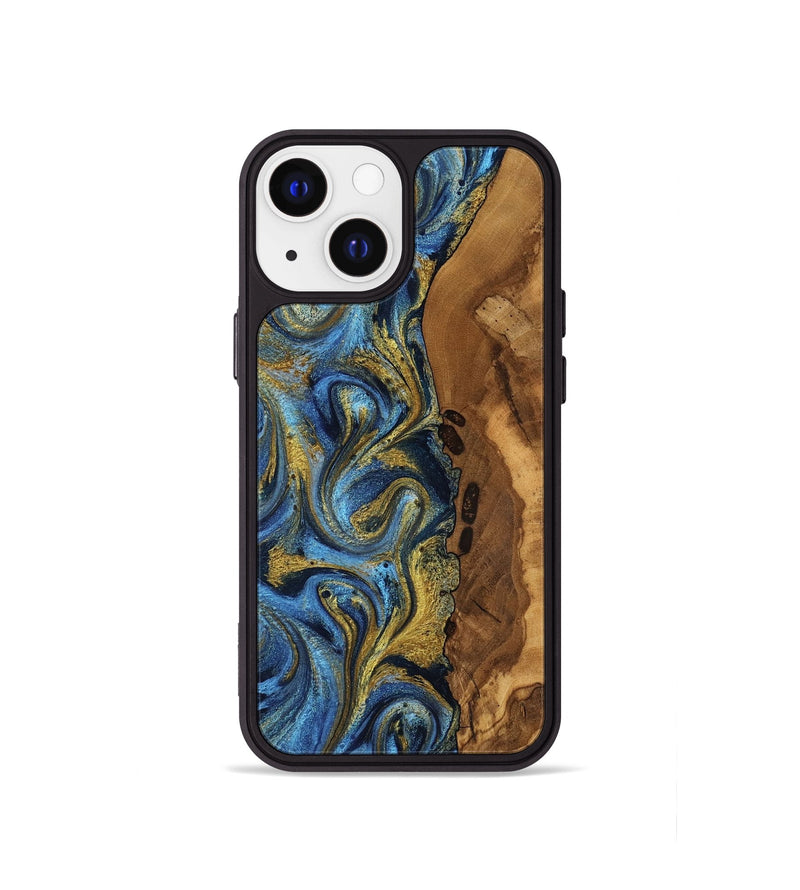 iPhone 13 mini Wood Phone Case - Arminta (Ancient Olive, 818674)