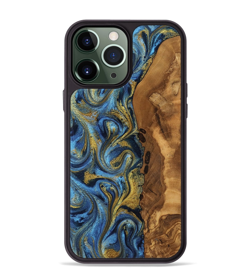 iPhone 13 Pro Max Wood Phone Case - Arminta (Ancient Olive, 818674)