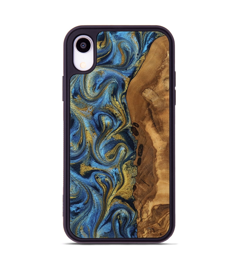 iPhone Xr Wood Phone Case - Arminta (Ancient Olive, 818674)