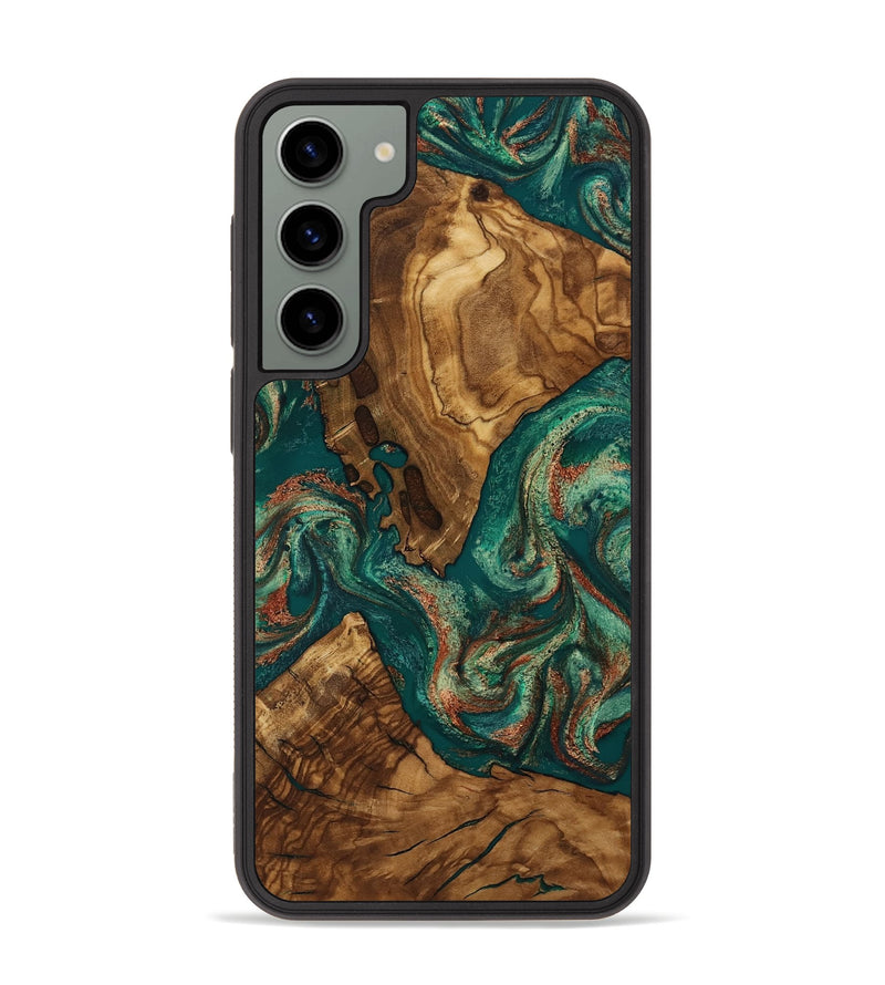 Galaxy S23 Plus Wood Phone Case - Judson (Ancient Olive, 818675)