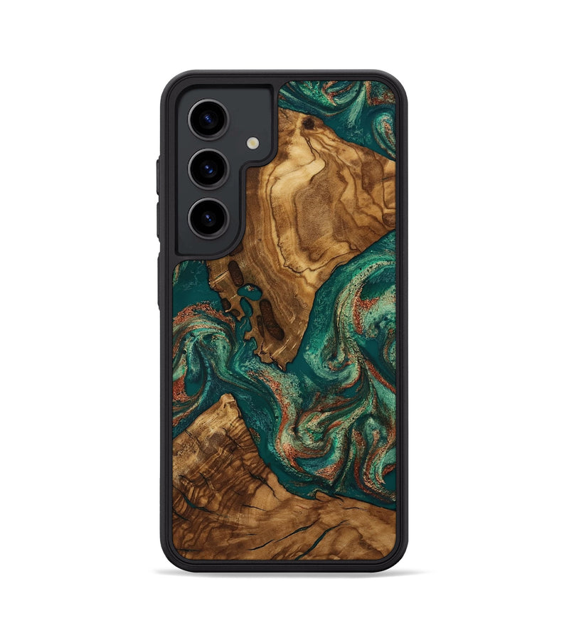 Galaxy S24 Wood Phone Case - Judson (Ancient Olive, 818675)