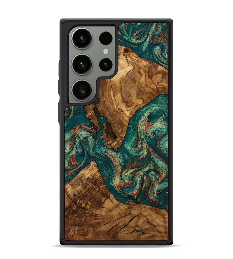 Galaxy S24 Ultra Wood Phone Case - Judson (Ancient Olive, 818675)