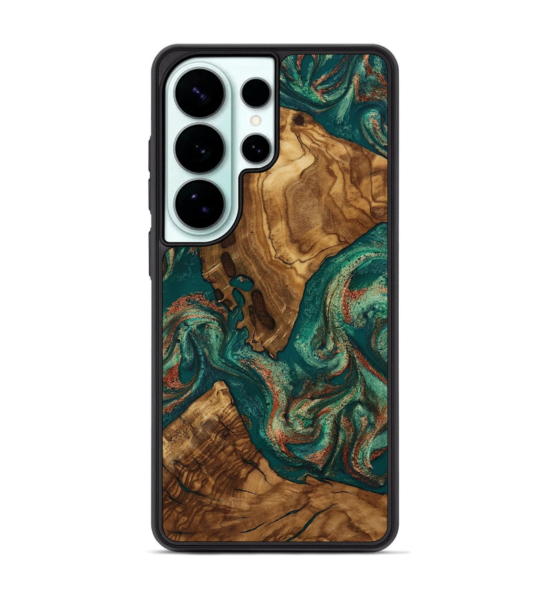 Galaxy S26 Ultra Wood Phone Case - Judson (Ancient Olive, 818675)